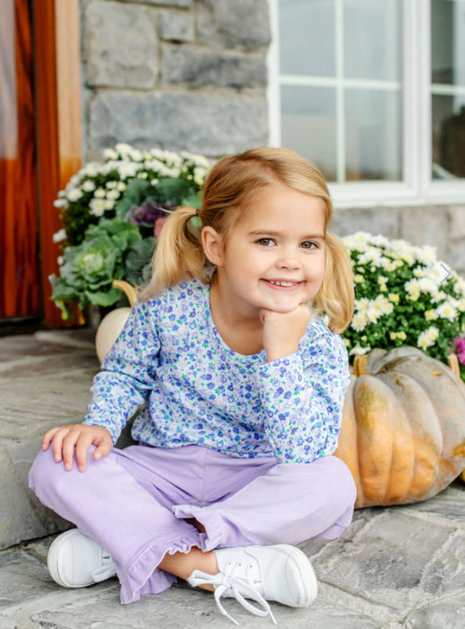 Long Sleeve Pennys Play Shirt | Mableton Minnie Floral