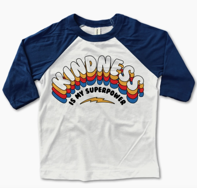 Superpower Baseball Tee