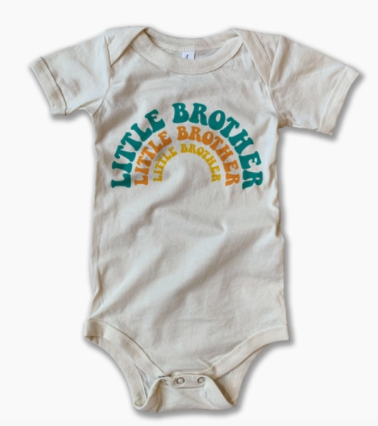 Little Brother Onesie | Natural