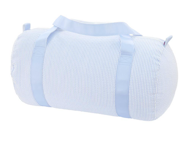 Medium Seersucker Duffel