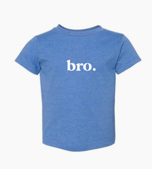 Bro Tee | Columbia Blue