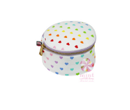 Tiny Hearts 6" Mini Button Bag