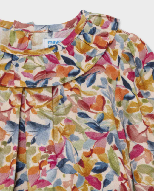 Printed Blouse | Mustard | 2151