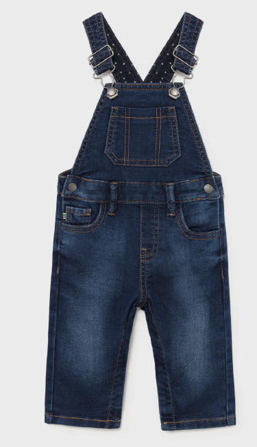 Denim Overalls | Dark Wash | 2607