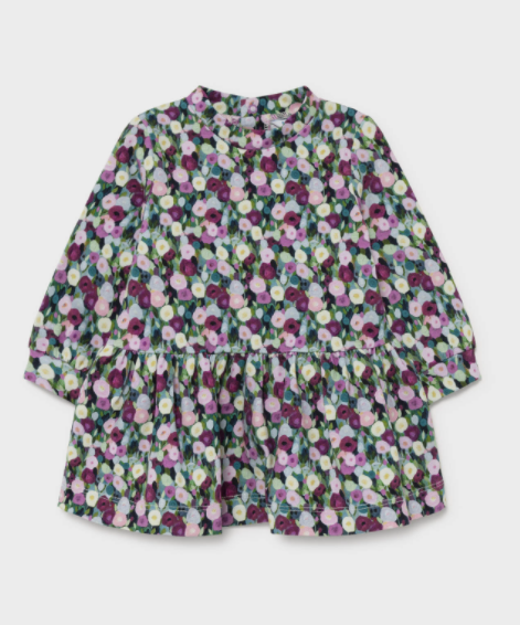 Long Sleeve Floral Dress | 2928