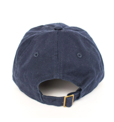 Navy Letter Baseball Hat (5-10 Years)