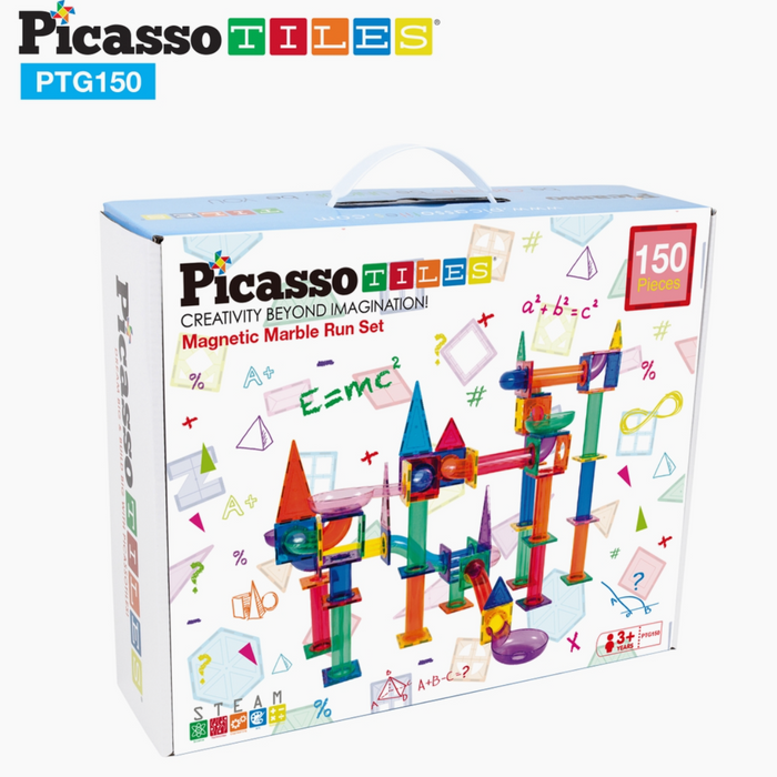 Picasso Tiles 100 Piece Marble Run Set