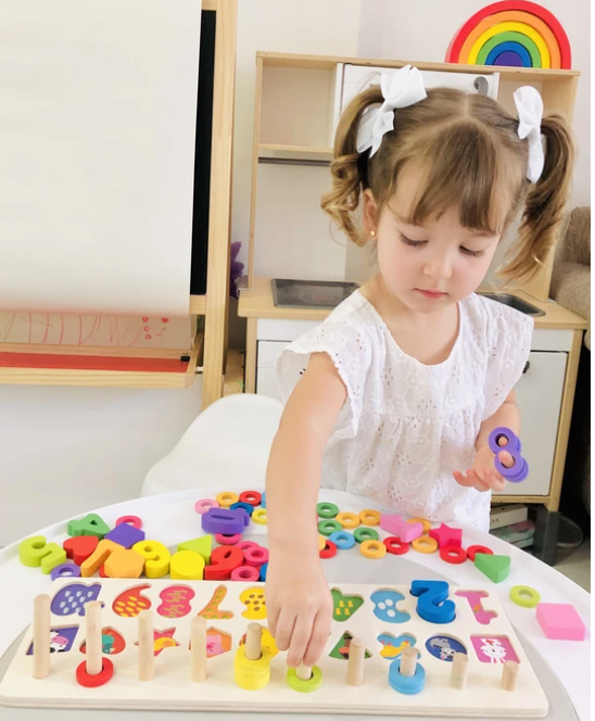 Matching Number Board