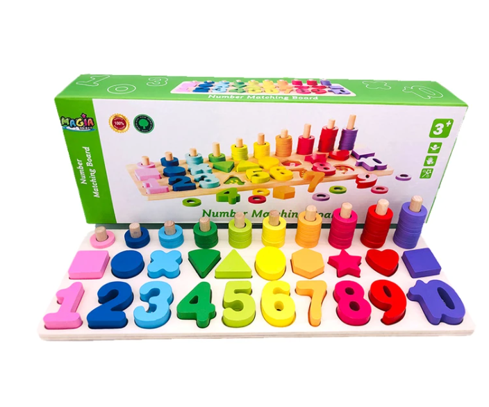 Matching Number Board