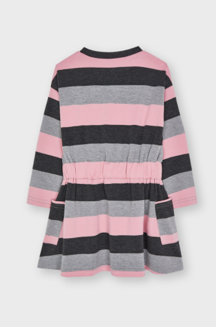 Pale Pink Stripe Dress | 4939