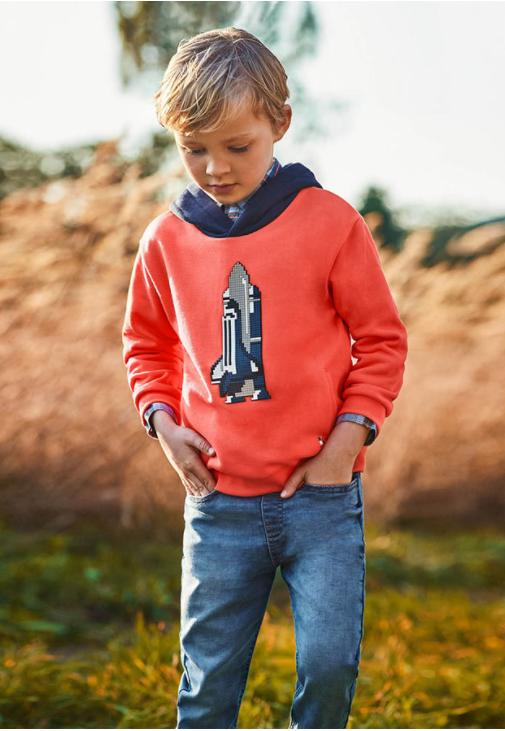 Soft Denim Jogger Pants | 4569