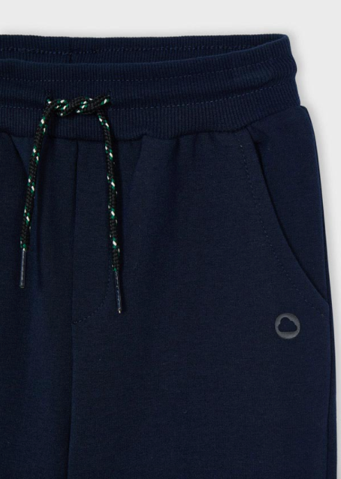 Basic Cuffed Fleece Joggers | Navy | 725