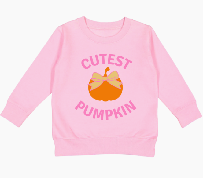 Cutest Pumpkin Long Sleeve Sweatshirt