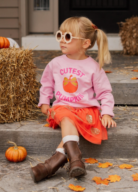 Cutest Pumpkin Long Sleeve Sweatshirt