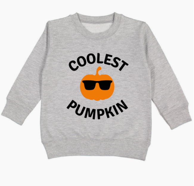 Coolest Pumpkin Long Sleeve Sweatshirt