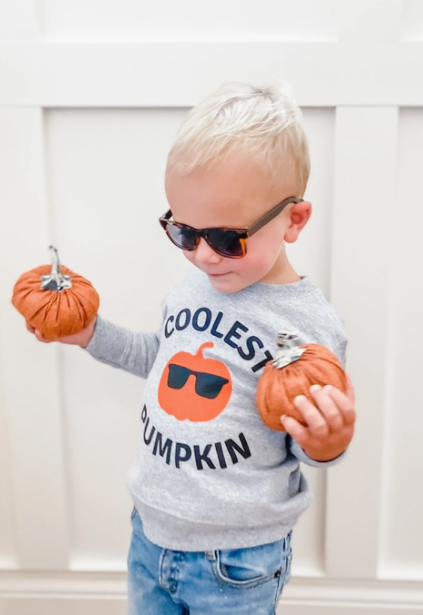 Coolest Pumpkin Long Sleeve Sweatshirt