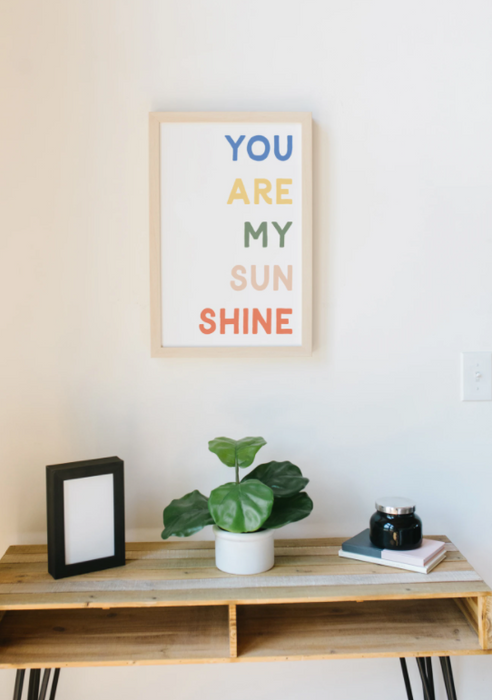 16x24 You Are My Sunshine Magnet Board