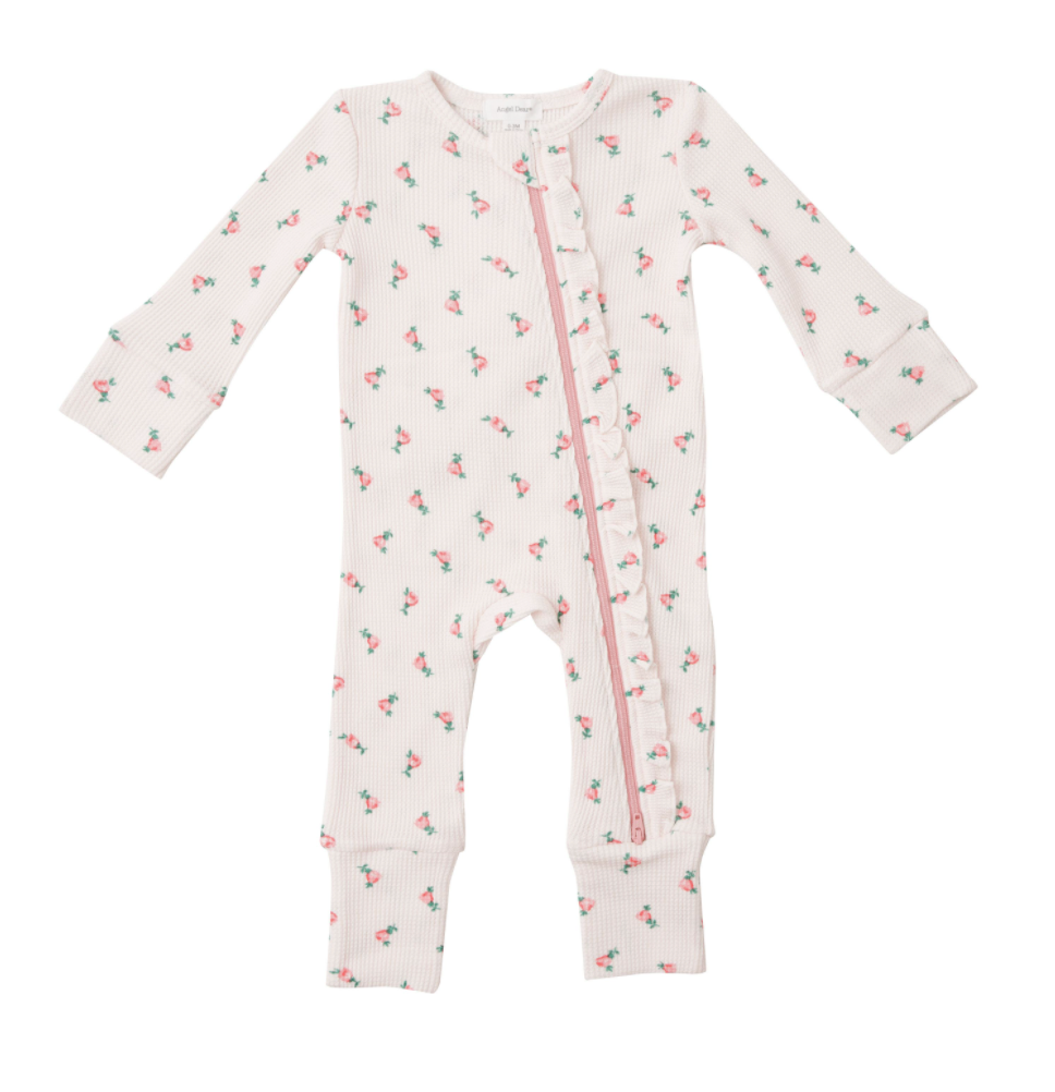 Rosebud  Ruffle Sleeve Romper