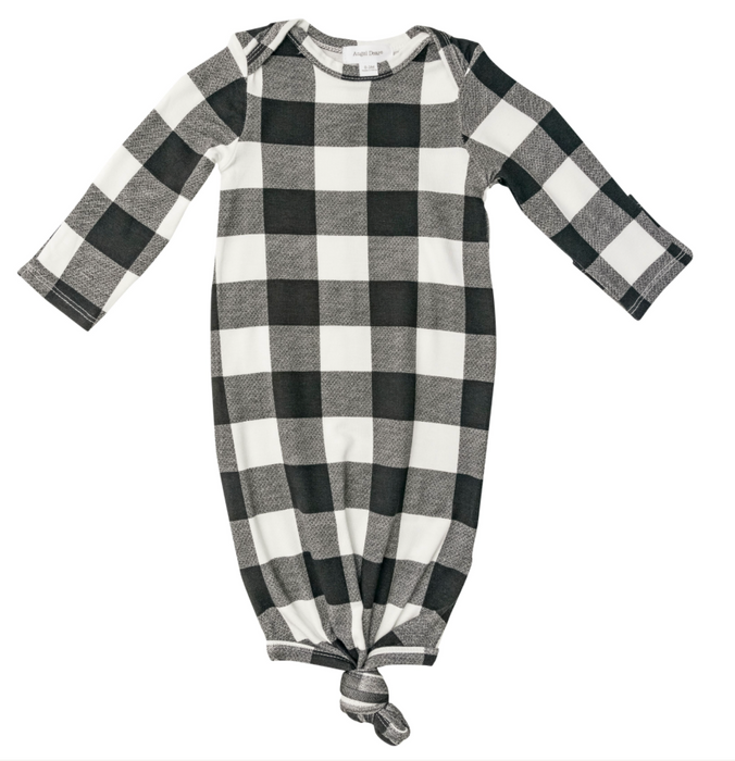 Buffalo Check Knotted Gown