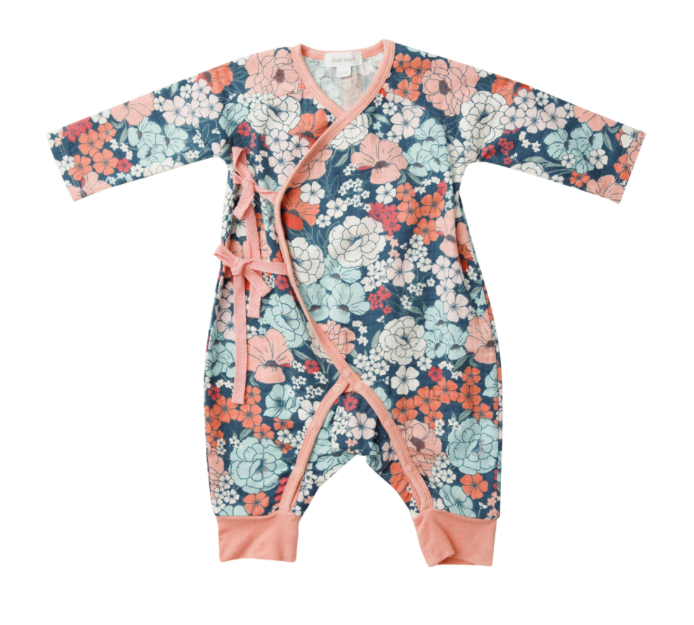 Blue Garden Club Wrap Coverall