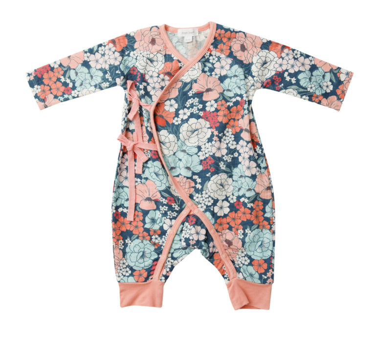 Blue Garden Club Wrap Coverall