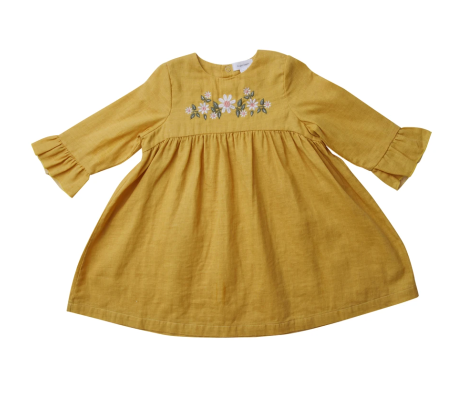 Honey Bell Sleeve Dress with Bamboo Leggings