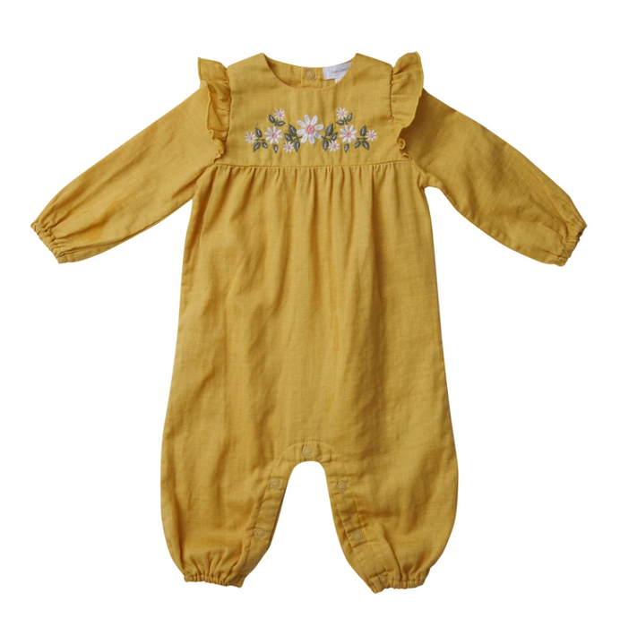 Honey Muslin Romper