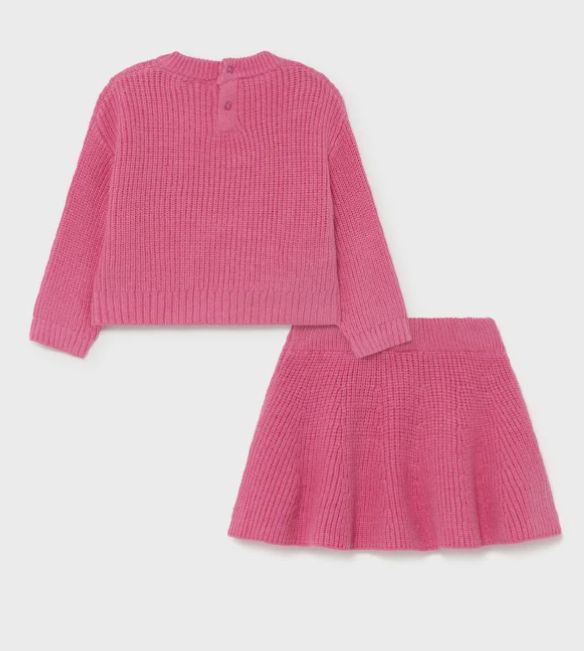 Two Piece Skirt and Sweater Set | Camelia | 2931