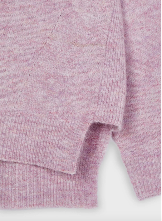 Lilac Floral Sweater | 4371