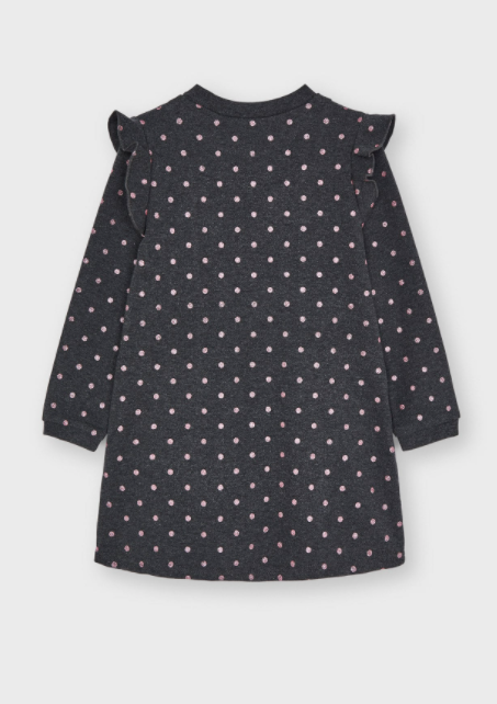 Charcoal Glitter Dress | 4938