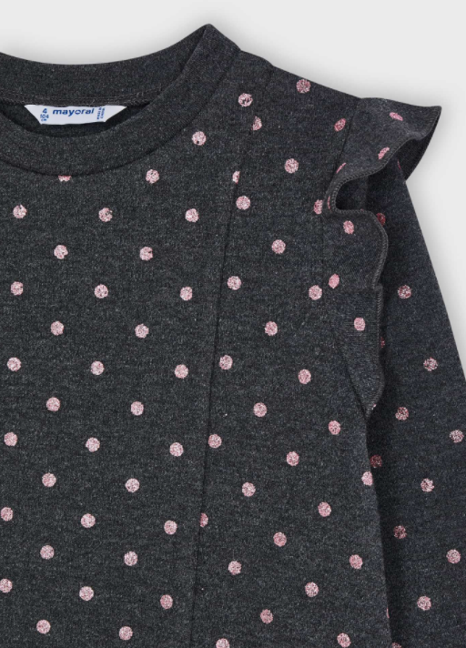 Charcoal Glitter Dress | 4938