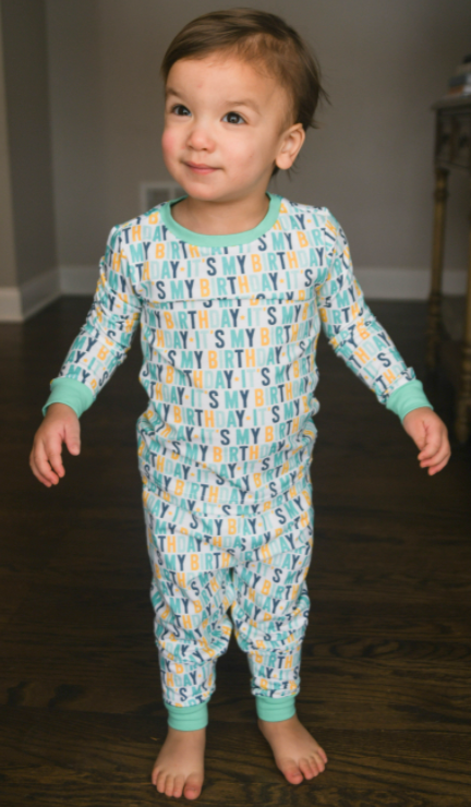 Birthday Jammies | Blue