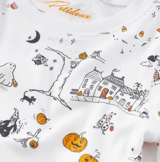 Trick or Treat Town Long Sleeve Pajama Set