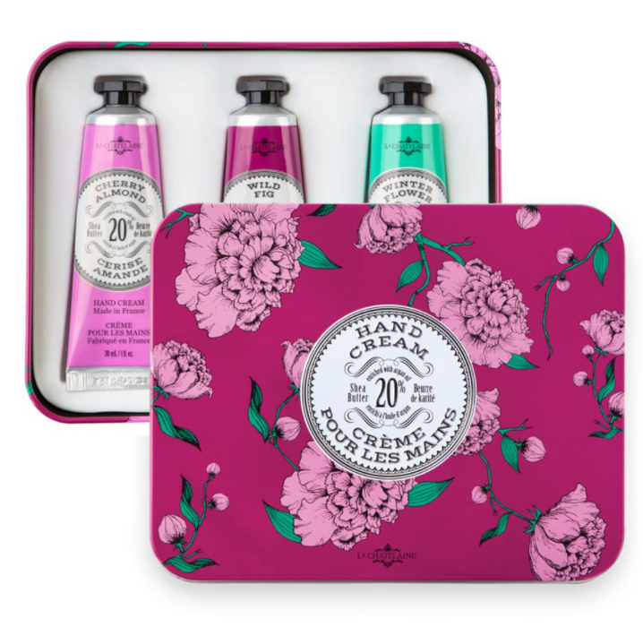La Chaletaine Hand Cream Trio - Eggplant