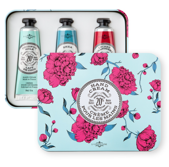 La Chaletaine Hand Cream Trio - Aqua