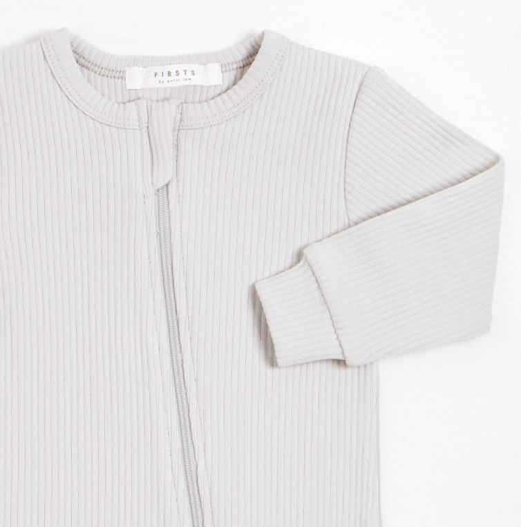 Lunar Grey Modal Rib Sleeper