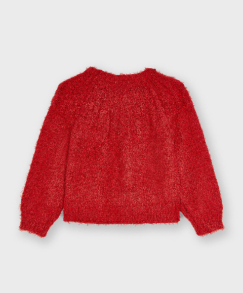 Lurex Sweater | RED | 4372