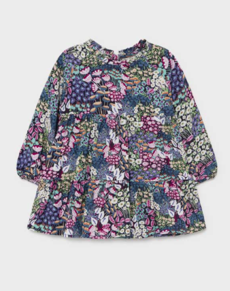 Floral Printed Dress | 2919