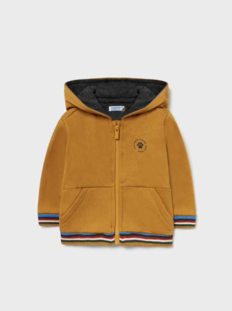 Fleece Cat Sweatshirt | Mustard | 2425