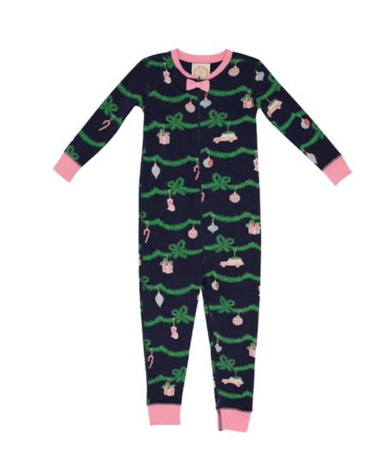 Noelle's Night Night Footed | Darling Deck the Halls