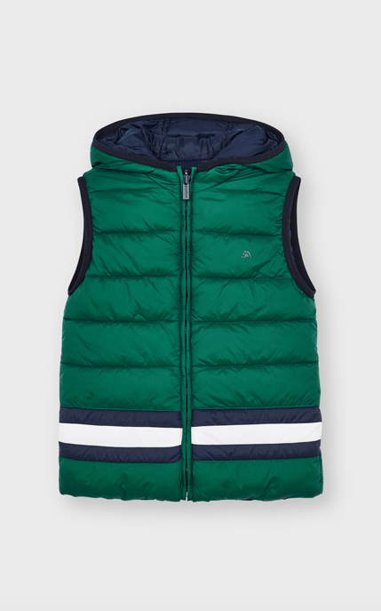 Reversible Vest | Green/Navy | 4365