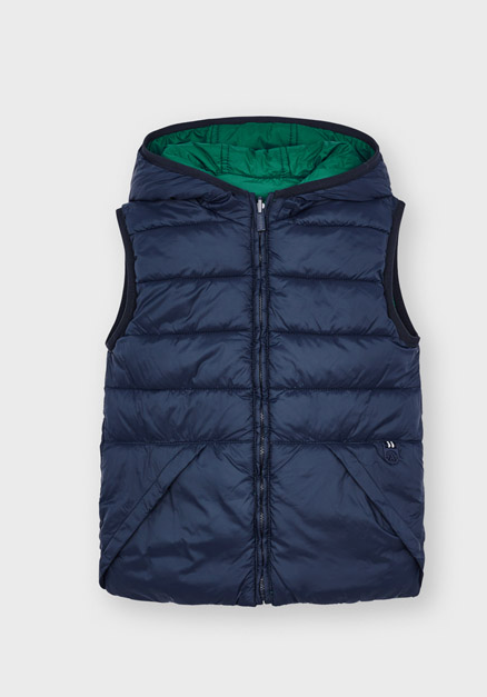 Reversible Vest | Green/Navy | 4365