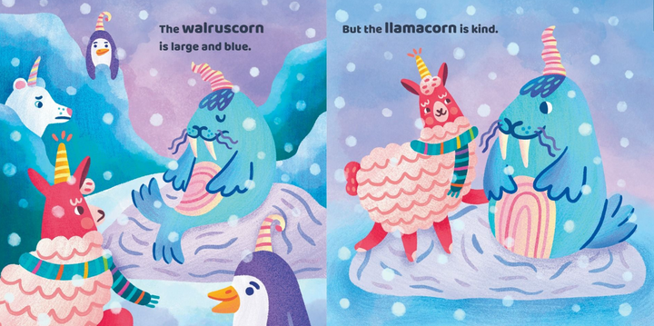 The Llamacorn is Kind (Board Book)