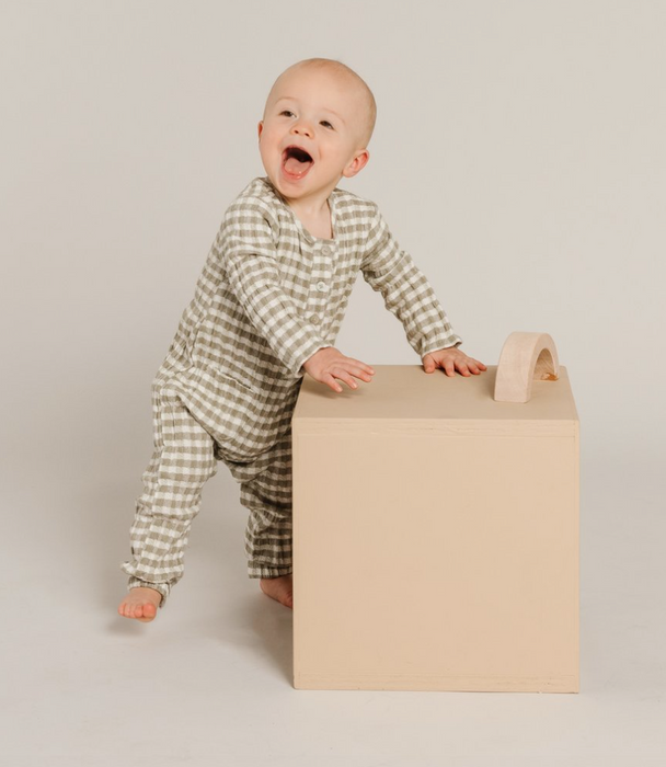 Ollie Jumpsuit | Gingham