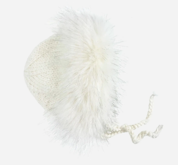 Arctic Faux Fur Bonnet
