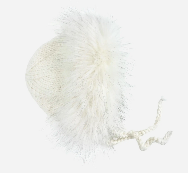 Arctic Faux Fur Bonnet