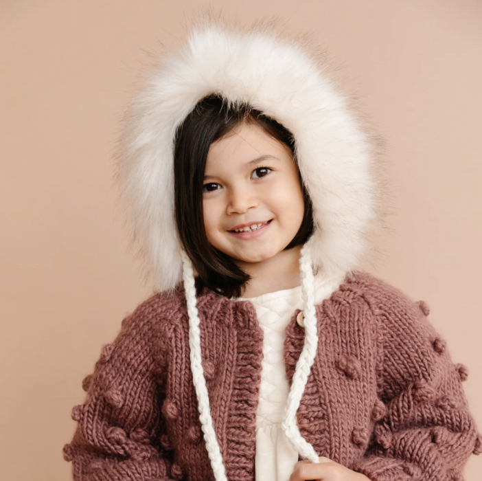 Arctic Faux Fur Bonnet
