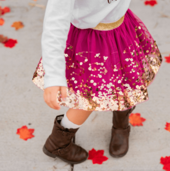 Berry Sequin Tutu