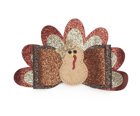 Turkey Bow Clip
