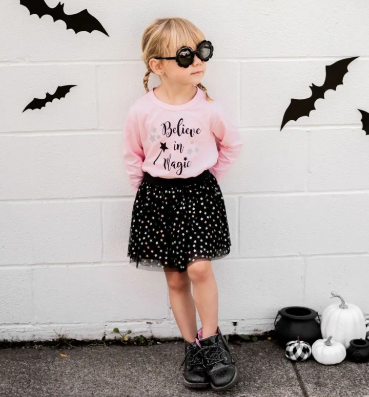 Believe in Magic Long Sleeve Bodysuit